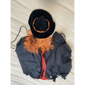Companion Rd Witch Dog or Cat Costume S / M - Halloween - 2pc Black Hat & Cape